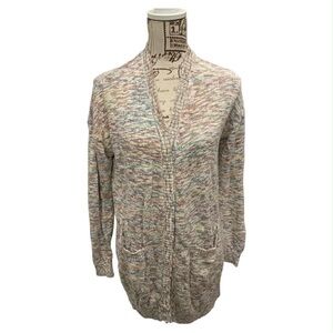 Mossimo Cozy Multicolor Knit Cardigan Size S